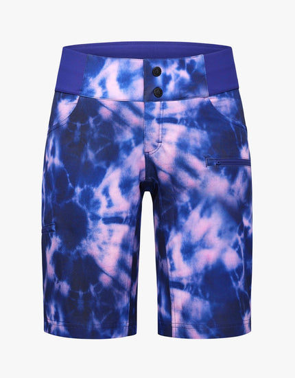 All Time 11" - Zipper Snap Mid-Rise Short : Midnight Tie Dye