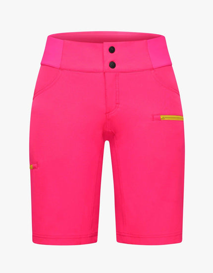 All Time 11" - Zipper Snap Mid-Rise Short : Nebula Pink