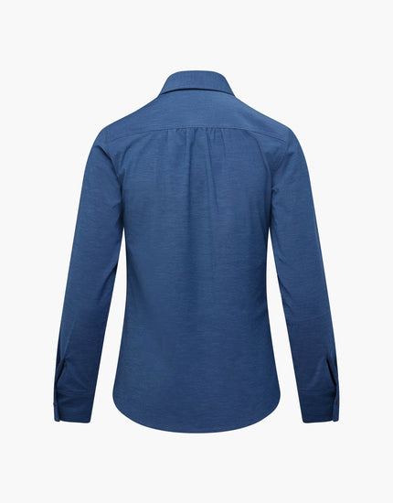 Long Sleeve Explorer Shirt: Midnight Denim
