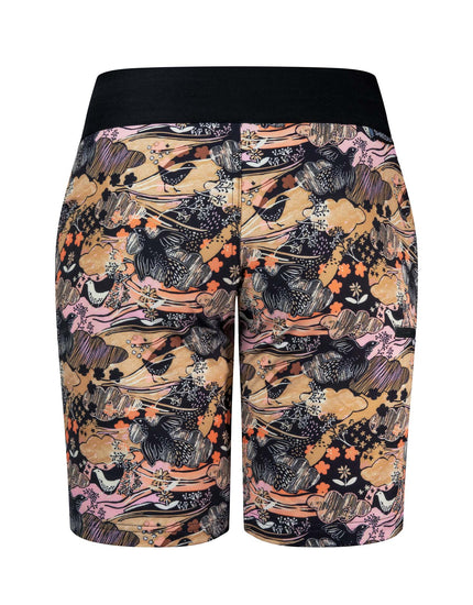 All Time 11" - Zipper Snap Mid - Rise Short : Abby
