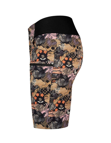 All Time 11" - Zipper Snap Mid - Rise Short : Abby