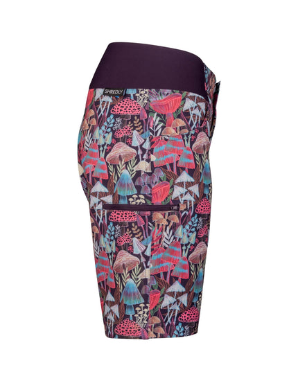 All Time 11" - Zipper Snap Mid - Rise Short : Bella II