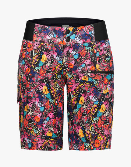 All Time 11" - Zipper Snap Mid-Rise Short : Flutter