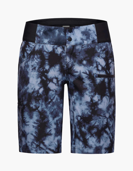 All Time 11" - Zipper Snap Mid-Rise Short : Graphite Tie Dye
