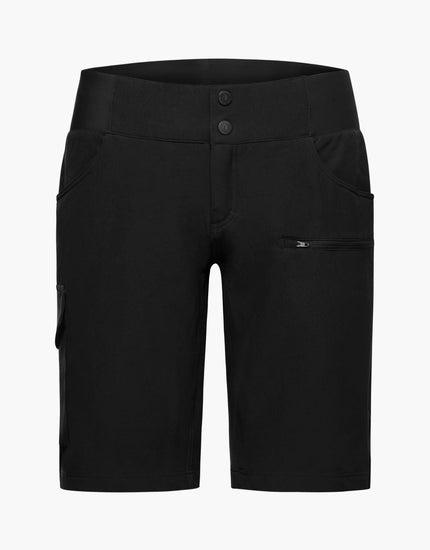 All Time 11" - Zipper Snap Mid-Rise Short : Noir