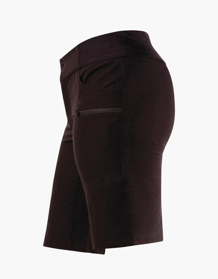 All Time 11" - Zipper Snap Mid-Rise Short : Noir
