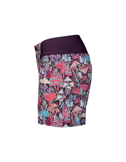 All Time 5" - Zipper Snap Mid - Rise Short : Bella II