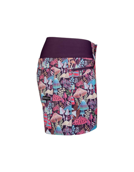 All Time 5" - Zipper Snap Mid - Rise Short : Bella II