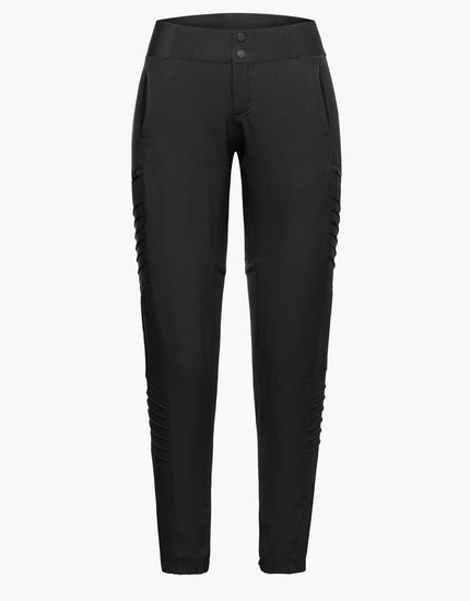 All Time - Zipper Snap Mid-Rise Pant : Noir