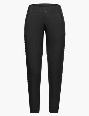 All time - Zipper Snap Mid-Rise Pant : Noir