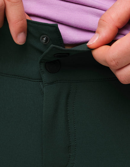All Time - Zipper Snap Mid-Rise Pant : Pine