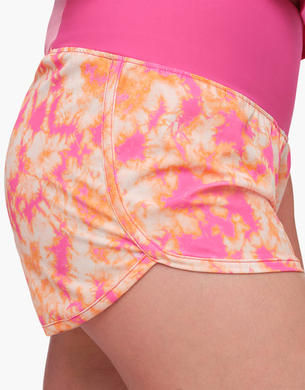 Athletic Short : Sunset Tie Dye