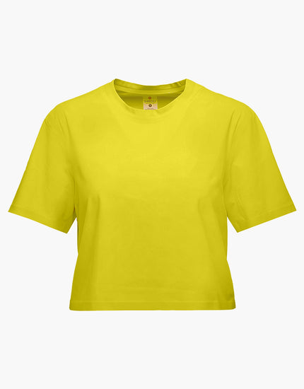 Beyond Tech Boxy Tee: Citron
