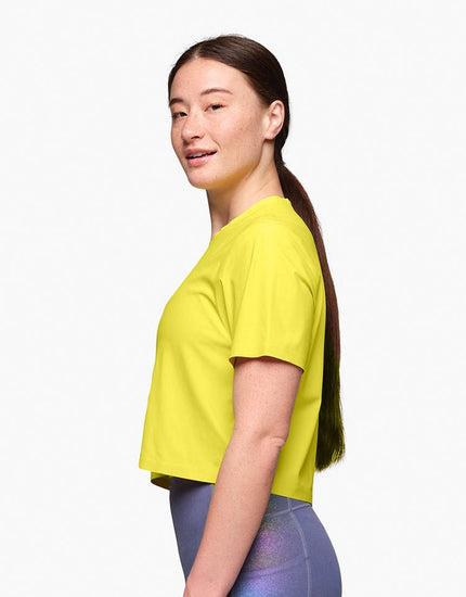 Beyond Tech Boxy Tee: Citron