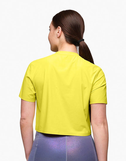 Beyond Tech Boxy Tee: Citron