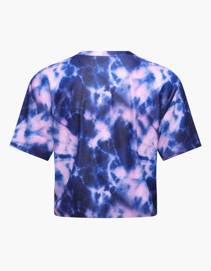 Beyond Tech Boxy Tee : Midnight Tie Dye