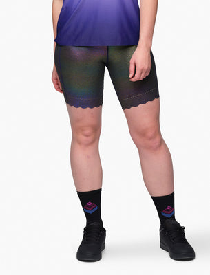 Biker Short : Galaxy Shimmer