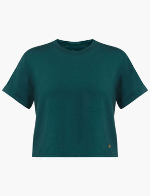 Cropped Tee : Juniper