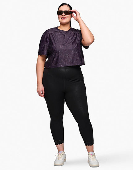 Explorer Legging : Noir Shimmer