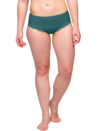 Seamless Hipster Cham : Deep Sea Green