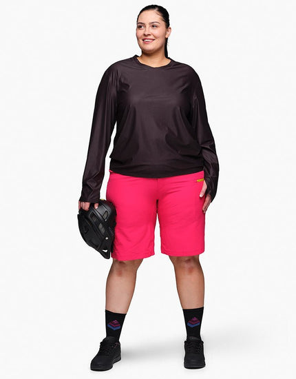 Limitless 11" - Stretch Waistband High-Rise Short : Nebula Pink