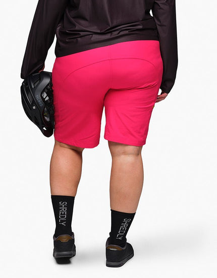Limitless 11" - Stretch Waistband High-Rise Short : Nebula Pink