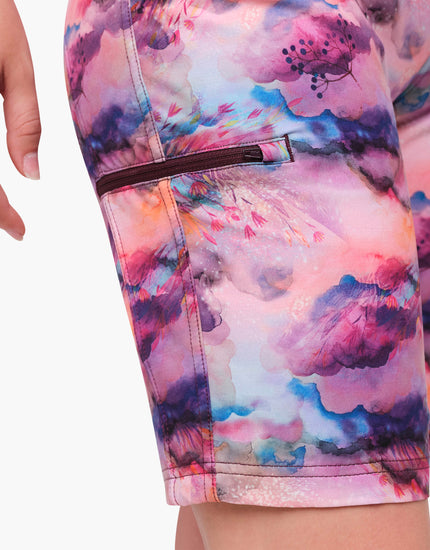 Limitless 11" - Stretch Waistband High-Rise Short : Watercolor
