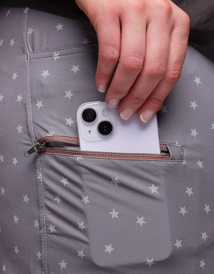Limitless 7" - Stretch Waistband High - Rise Short : Clay Stars