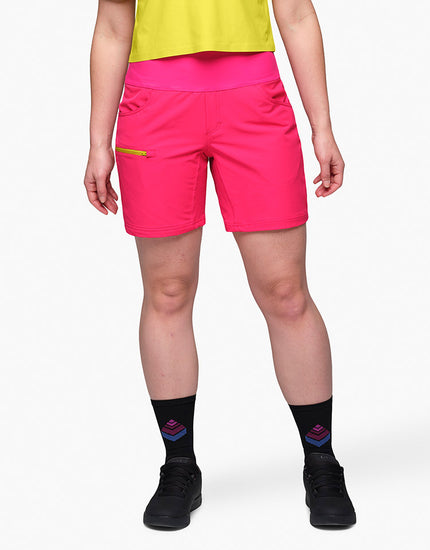 Limitless 7" - Stretch Waistband High-Rise Short : Nebula Pink