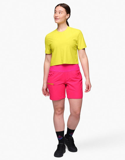 Limitless 7" - Stretch Waistband High-Rise Short : Nebula Pink