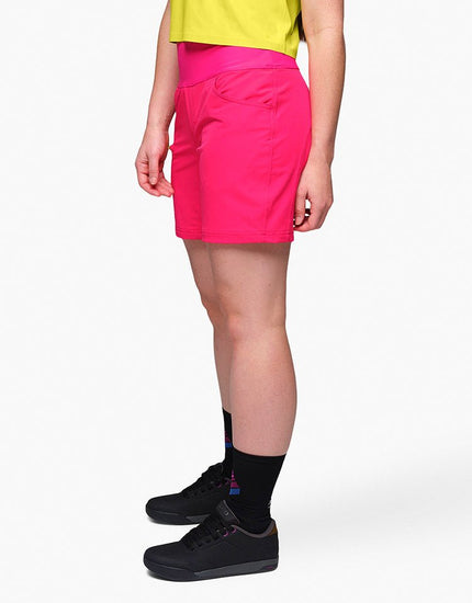 Limitless 7" - Stretch Waistband High - Rise Short : Nebula Pink