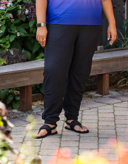 Limitless - Stretch Waistband High - Rise Pant : Noir