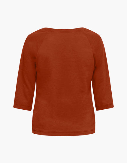 Littles Raglan : Terracotta