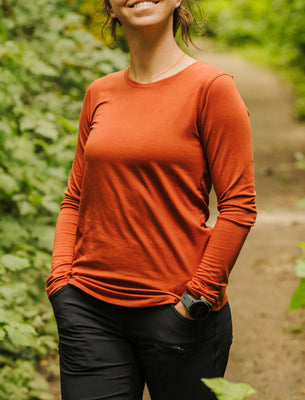 Long Sleeve : Terracotta