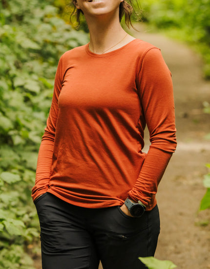 Long Sleeve : Terracotta