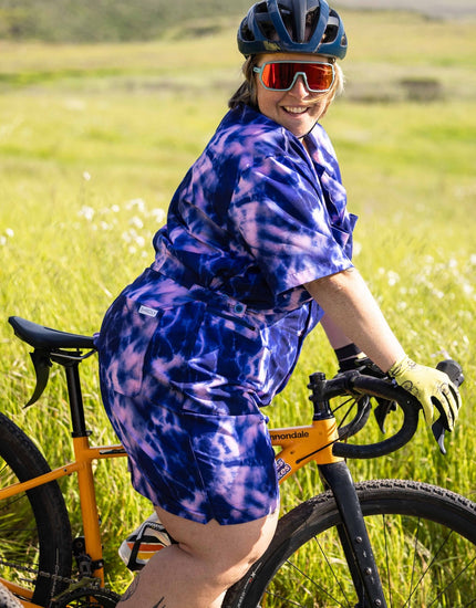 Trail Romper : Midnight Tie Dye