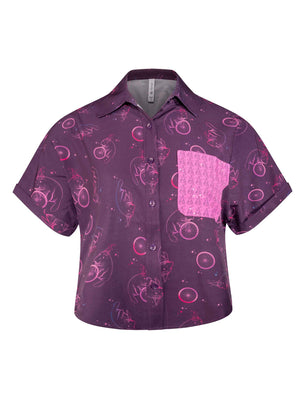 SHREDLY x Marley Blonsky : Short Sleeve Explorer Shirt : MF Manatee