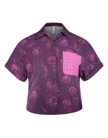 SHREDLY x Marley Blonsky : Short Sleeve Explorer Shirt : MF Manatee