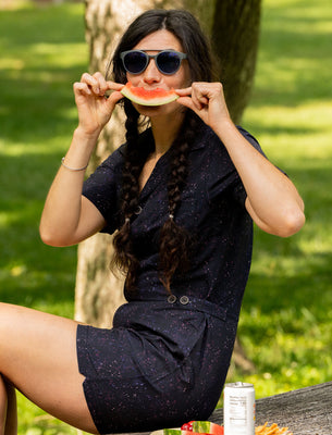 Trail Romper : Galaxy Splatter