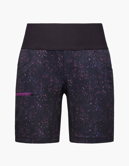 Limitless 7" - Stretch Waistband High-Rise Short : Galaxy Splatter