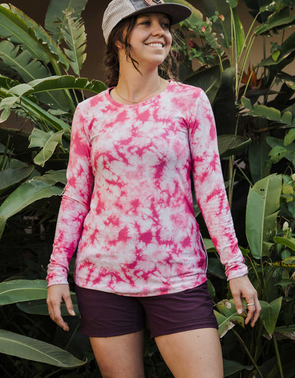 Long Sleeve : Flamingo Tie Dye