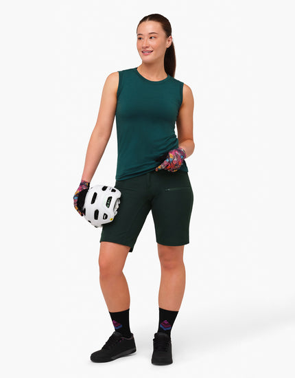 All Time 11" - Zipper Snap Mid-Rise Short : Pine