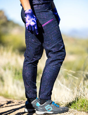 Vented - All Time - Zipper Snap Mid-Rise Pant : Galaxy Splatter