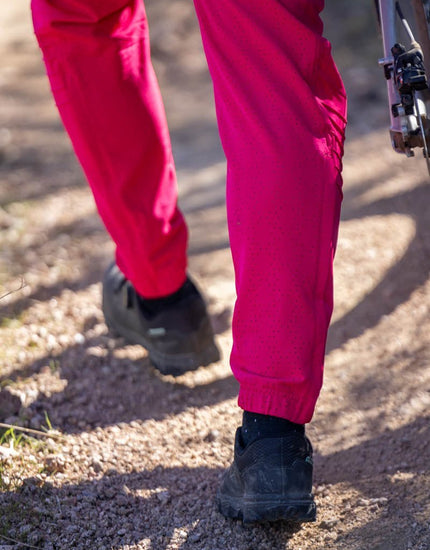 Vented - All Time - Zipper Snap Mid-Rise Pant : Nebula Pink