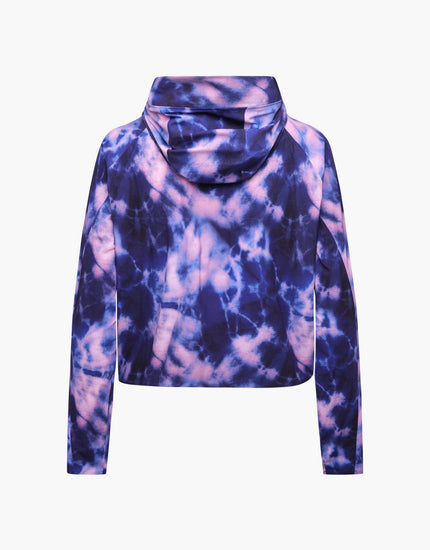 Beyond Tech Jacket : Midnight Tie Dye