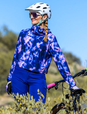 Beyond Tech Jacket : Midnight Tie Dye
