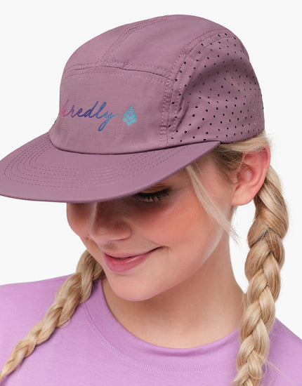 Go There Do That 5-Panel Hat : Mauve