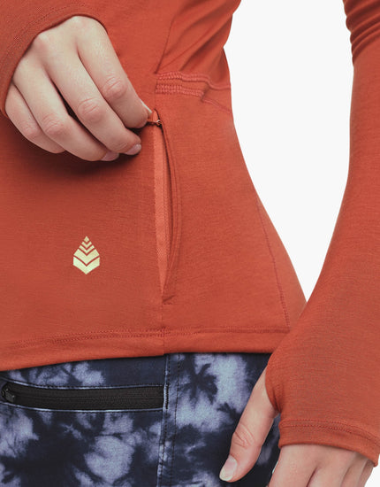Long Sleeve : Terracotta