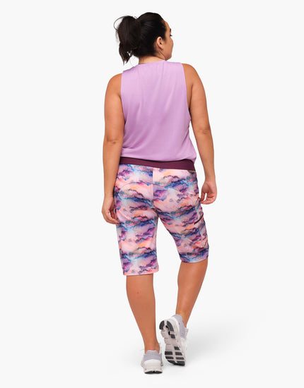 Limitless 14" - Stretch Waistband High-Rise Short : Watercolor