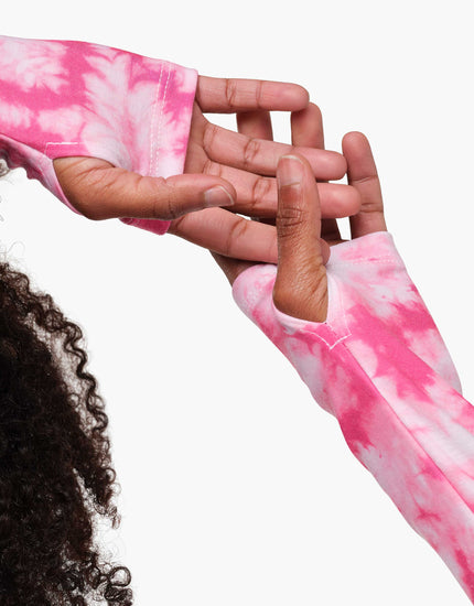 Long Sleeve : Flamingo Tie Dye